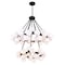 Cwi Lighting Arya 70 Light Chandelier With Black Finish 1020P39-70-101 - alternate 1